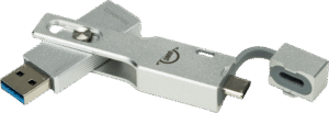 OWC Envoy Pro mini thumb drive profile SSD with lanyard (USB/USB-C) 500GB