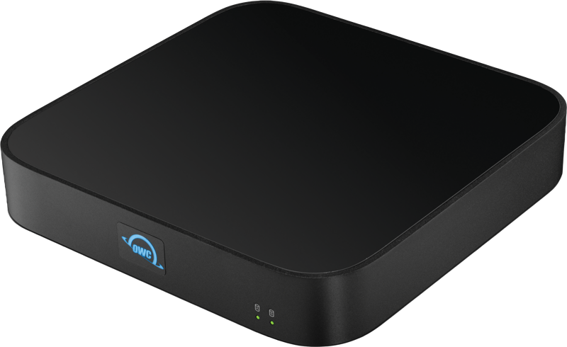 Designed to stack perfectly with the Mac mini and the ideal storage and connectivity expansion companion for Thunderbolt or USB-equipped computers.