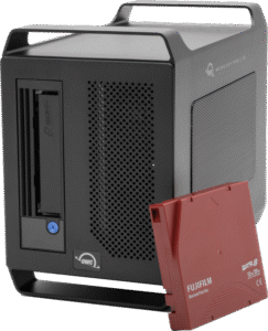 OWC Mercury Pro LTO-8 Sol. w/Tape & Cleaner - + 4TB Staging SSD