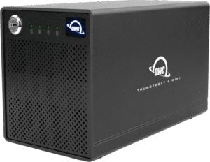OWC ThunderBay 4 mini ProGrade 4-DriveTB3 Mac/Win(2xTB3 Ports,w/Softraid RAID 0/1/4/5/1+0) 16TB