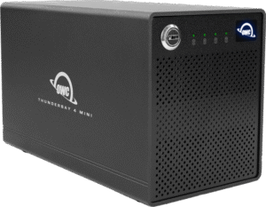 OWC ThunderBay 4 mini ProGrade 4-DriveTB3 Mac/Win(2xTB3 Ports,w/Softraid RAID 0/1/4/5/1+0) 16TB