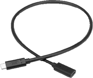 OWC Cable USB-C Extension - Black Color USB 3.2 (10Gb/s) 0.5 Meter '