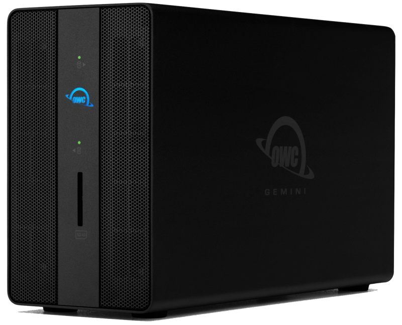 With dual drive bays and seven connectivity ports including an SD 4.0/UHS-II media slot