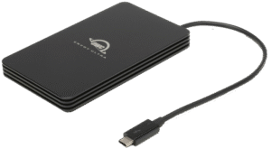 OWC Envoy Ultra Thunderbolt 5 with data rates over 6000MB/s on TB5, 2.0TB