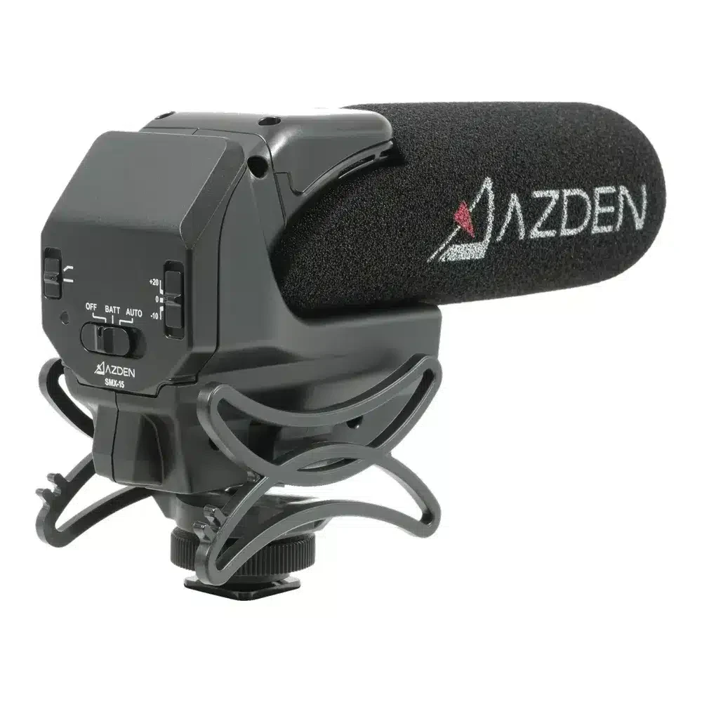 AZDEN SMX-15 mono DSLR video microphone
