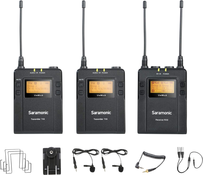 SARAMONIC UwMic9 (TX9 +TX9 +RX9)