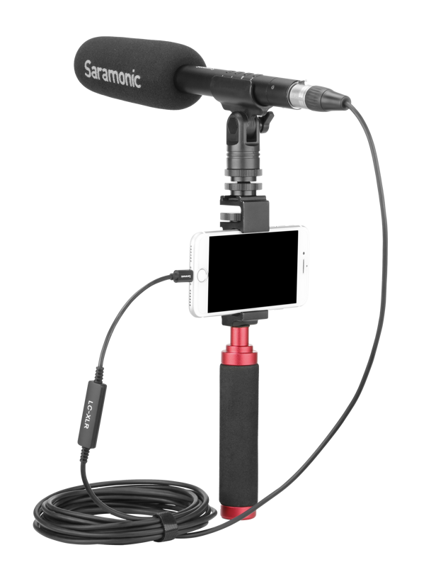 SARAMONIC LC-XLR Female Connector to Apple