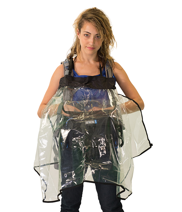 ideal to protect your audio and video gear from rain and dust while shooting outdoors
