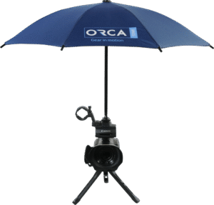 this umbrella is ideal for protecting your DSLR/video camera