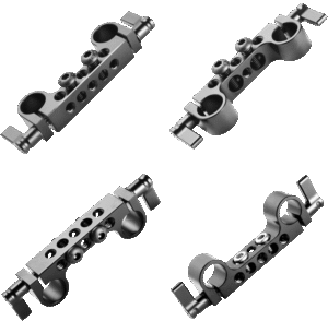 SMALLRIG 2061 Super Lightweight 15mm-Railblock