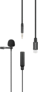 SARAMONIC LavMicro U1A Lavalier mic for w/ lightning connector (2M)