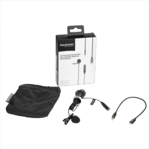 SARAMONIC LavMicro U1A Lavalier mic for w/ lightning connector (2M)