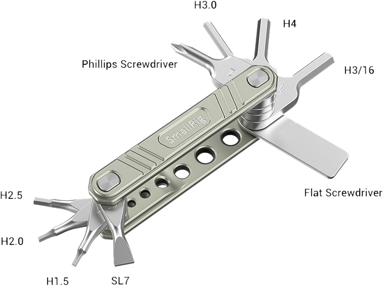 SMALLRIG 2713 Universal Folding Multi Tool