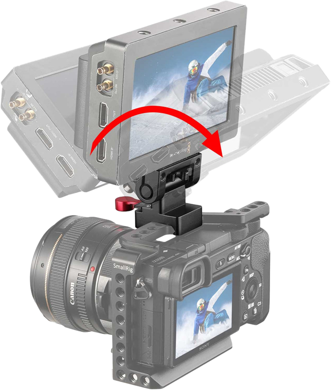 SMALLRIG 2100 Monitor Holder w Nato Clamp