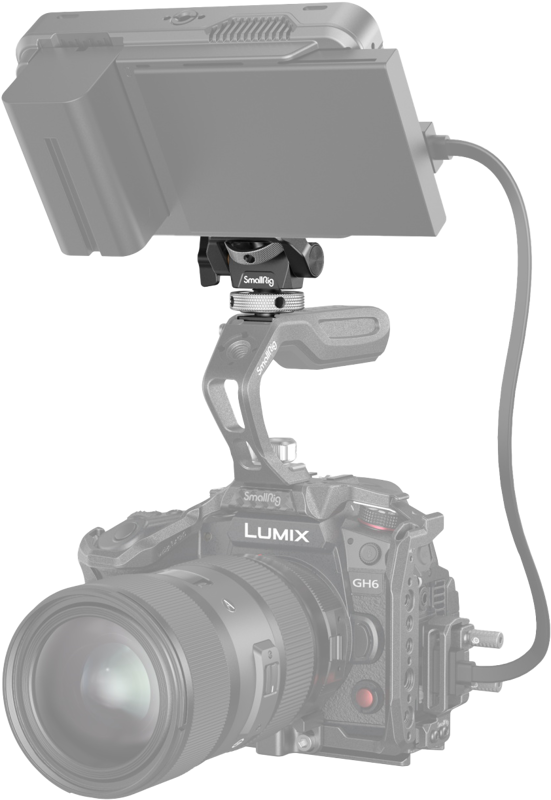 SMALLRIG 2905 Swivel and Tilt Adjustable Monitor Mount Cold Shoe-Mount