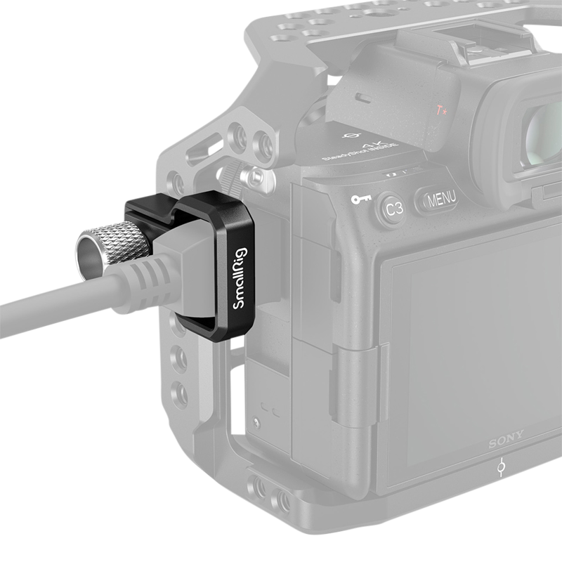 SMALLRIG 3000 HDMI & USB-C Cable Clamp for A7S III