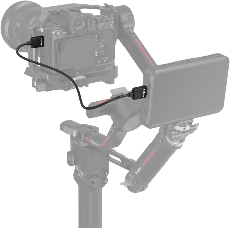 SMALLRIG 2957 HDMI Cable Data Cable (A to A) Ultra Slim 4K 55cm