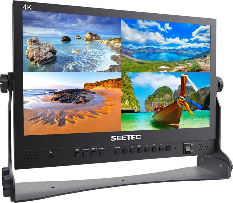 15.6" SEETEC ATEM156 4 HDMI Video Monitor For Live Streaming