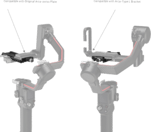SMALLRIG 3061 QR-Plate for Ronin RS2/RSC2