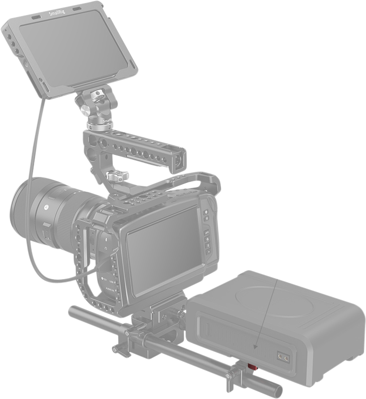 SMALLRIG 2987 Battery Plate Mini V-Mount