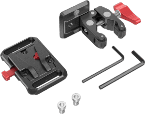 SMALLRIG 2989 Battery Plate Mini V-Mount w Crab Clamp