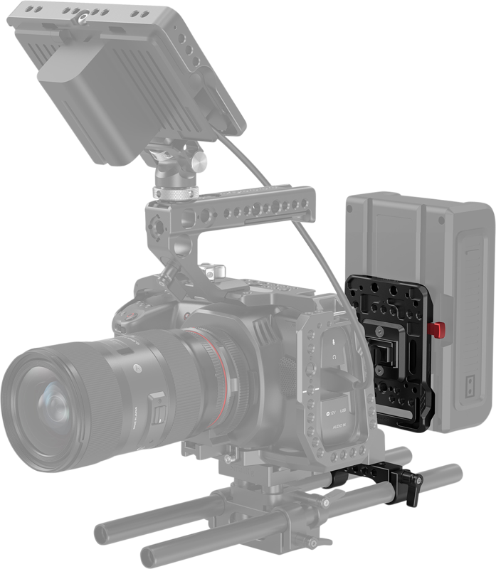 SMALLRIG 2991 Battery Plate V-Mount w Adj Arm