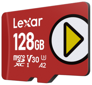 LEXAR microSDXC PLAY UHS-I/A2/U3 R205/W140 (V30) 128GB