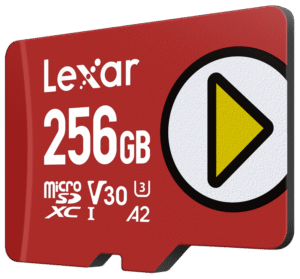 LEXAR microSDXC PLAY UHS-I/A2/U3 R205/W140 (V30) 256GB