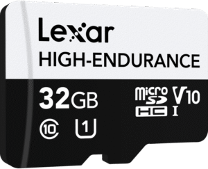 LEXAR microSDHC High-Endurance UHS-I/U1/10 R100/W30 (V10) 32GB