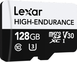 LEXAR microSDXC High-Endurance UHS-I/U3/10 R100/W45 (V30) 128GB