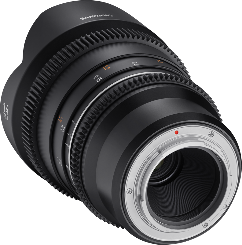 a versatile lens saves time and money. The Samyang VDSLR MK2 series has fast apertures across all five models
