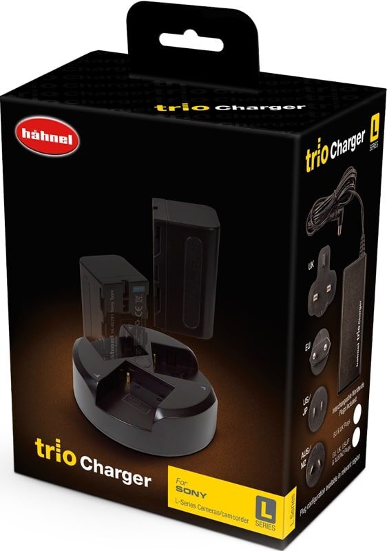 HÄHNEL Trio charger Sony L-series (NP-F)