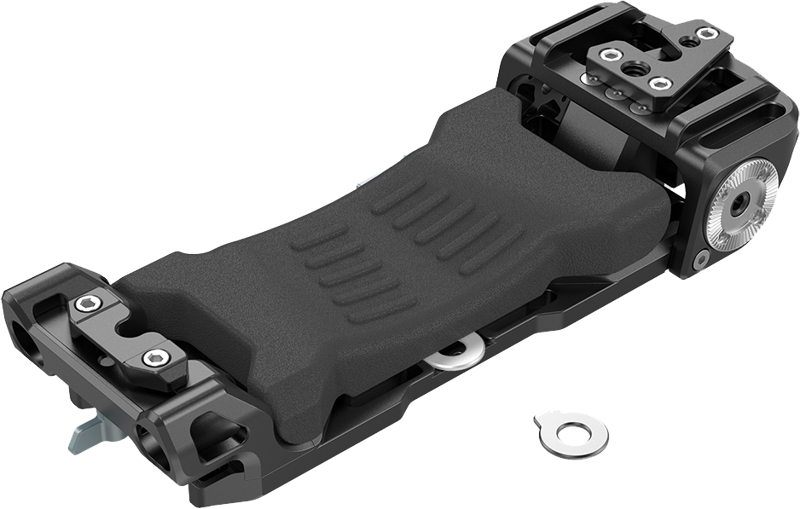 which fits the camera through Manfrotto 501 quick release plate.