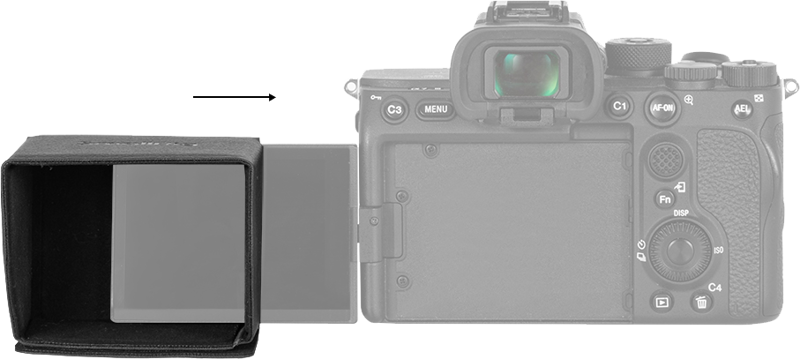 it assures you of a clearly visible screen in the multi-angle shooting.