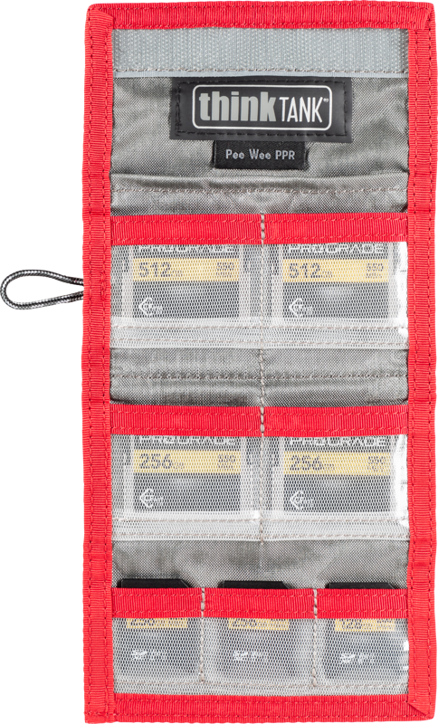 THINK TANK Pee Wee Pixel Pocket Rocket, Red