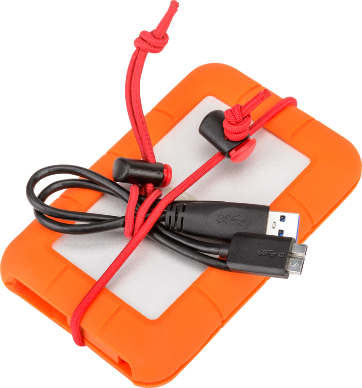 THINK TANK Red Whips Bungie Cable Ties V2.0, Red