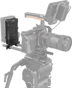 SMALLRIG 3203 Advanced V-Mount Battery Mount Plate with Dual 15mm Rod Clamp