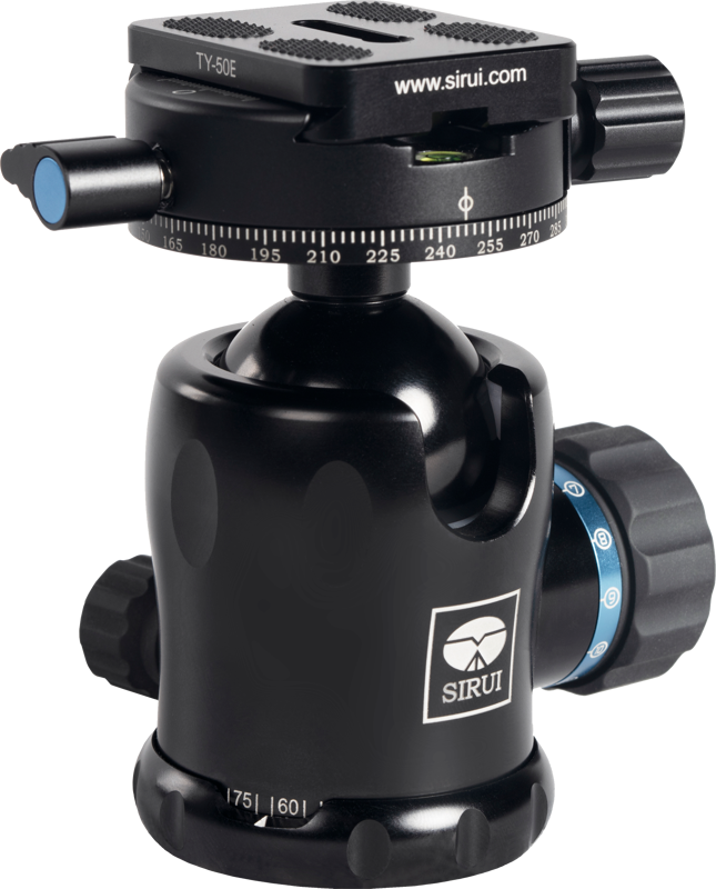 allowing the head to safely stay at any angle. It have a max payload of 25 kg.