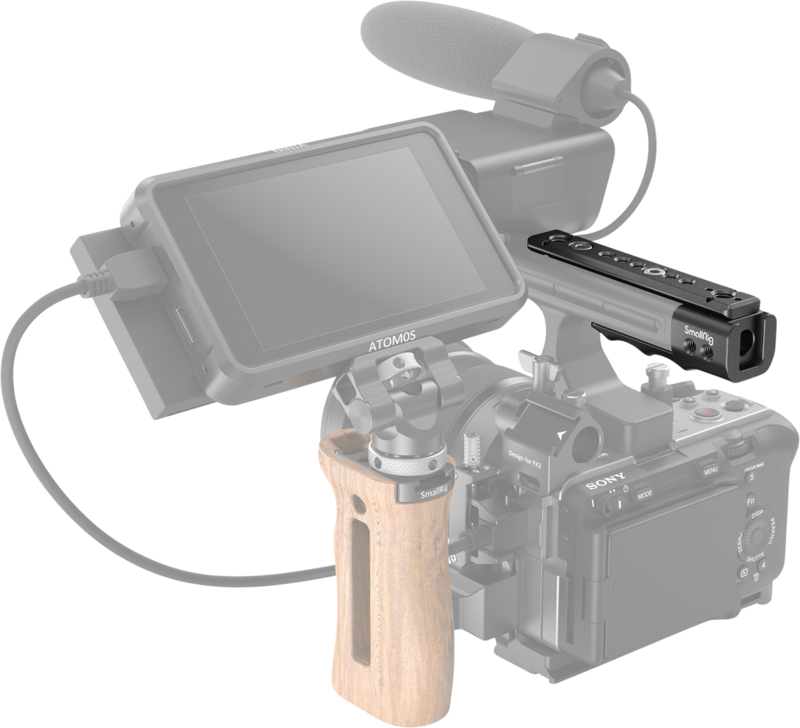 SMALLRIG 3490 Extension Rig For Sony FX3/FX30 XLR Handle