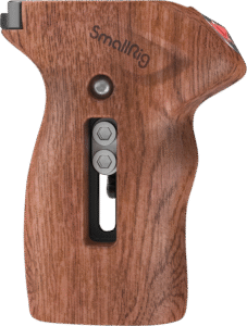 SMALLRIG 3323 Side Handle Wood with Start/Stop Remote Trigger