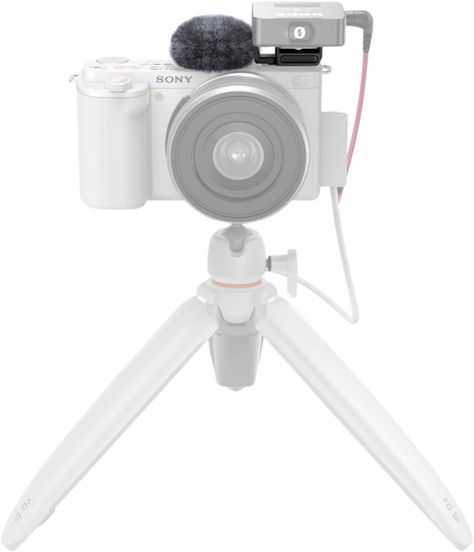 SMALLRIG 3526 Cold Shoe Adapter with windshield Kit For Sony ZV-E10 & ZV-1