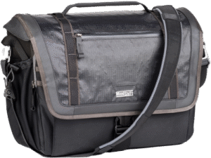 only bad gear. The MindShift Exposure 15 shoulder bag is a storm-resistant carrying solution for the active photographer in virtually any outdoor environment.
