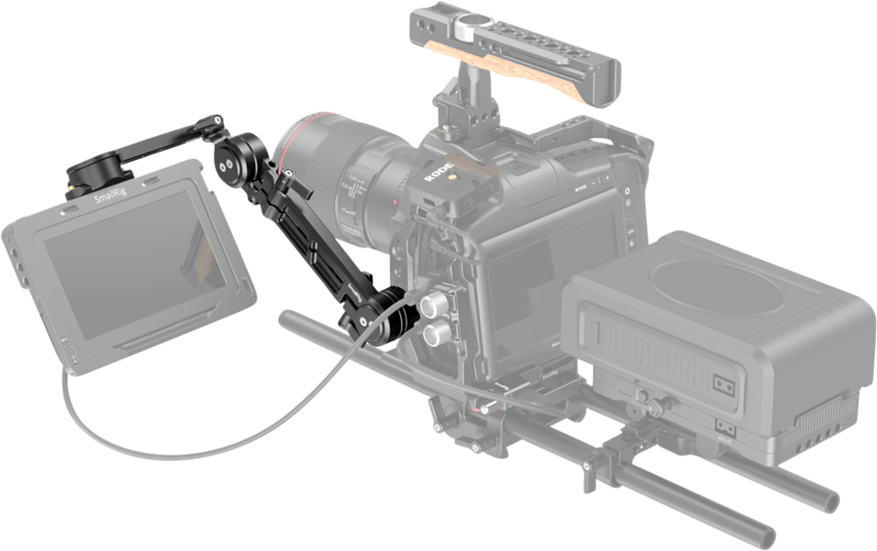 SMALLRIG 3507 Adjustable EVF Mount with Nato Clamp