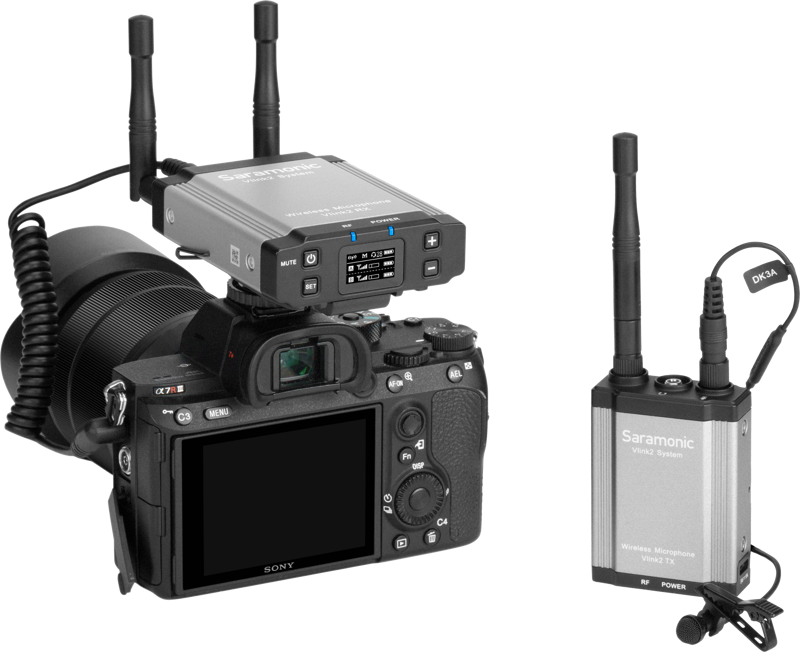 interviews and field recording. The whole system is perfect for DSLRs