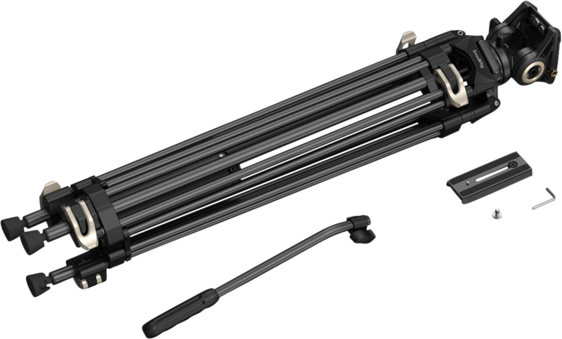 SMALLRIG 3751 Video Tripod Heavy-Duty with Fluid Head AD-01