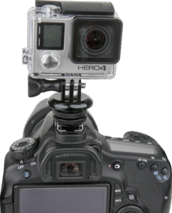 KUPO KS-134 GoPro Tripod Mount with Hot Shoe Adapter