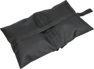 resulting in expensive downtime. Kupo sand bags feature a saddlebag design that is ideally suited to drape over stand legs and boom arms.