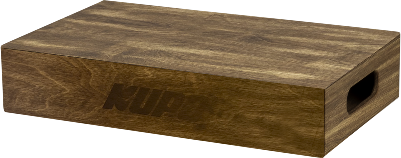 KUPO KAB-048BST Apple Box Set - Brown Stained Half & Full Apple Box set