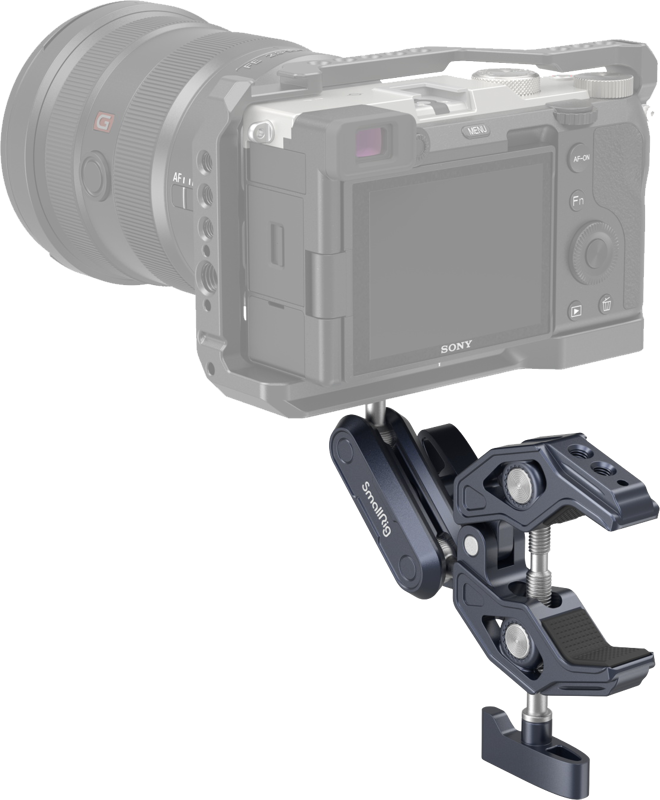 SMALLRIG 3757 Crab-Shaped Clamp with Ballhead Magic Arm
