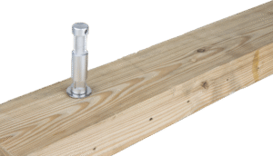 KUPO KS-286 5/8" 16mm Baby Pin with wood screw